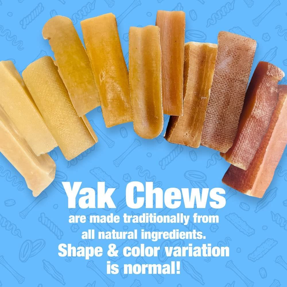 Valuebull Yak Cheese Dog Chews, Long Lasting for Aggressive Chewers, Healthy & Safe, Extra Large, 2 Pounds - All Natural Himalayan Chew, Healthy & Safe, Low Odor Nepal Yak Milk Chews